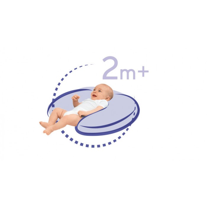 Подушка Boppy с хлопковым чехлом Ringtone  